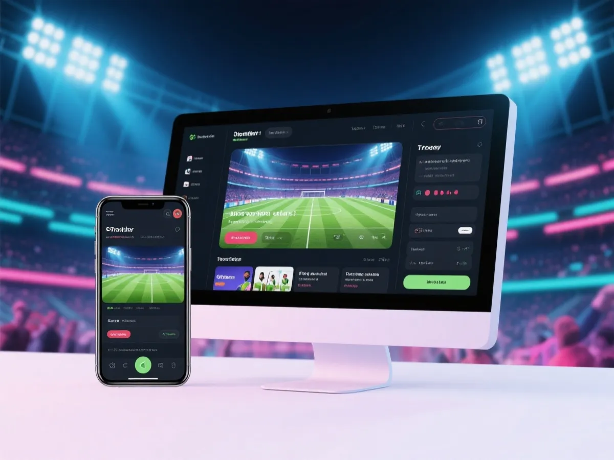 体育直播平台多终端观看体验示意图